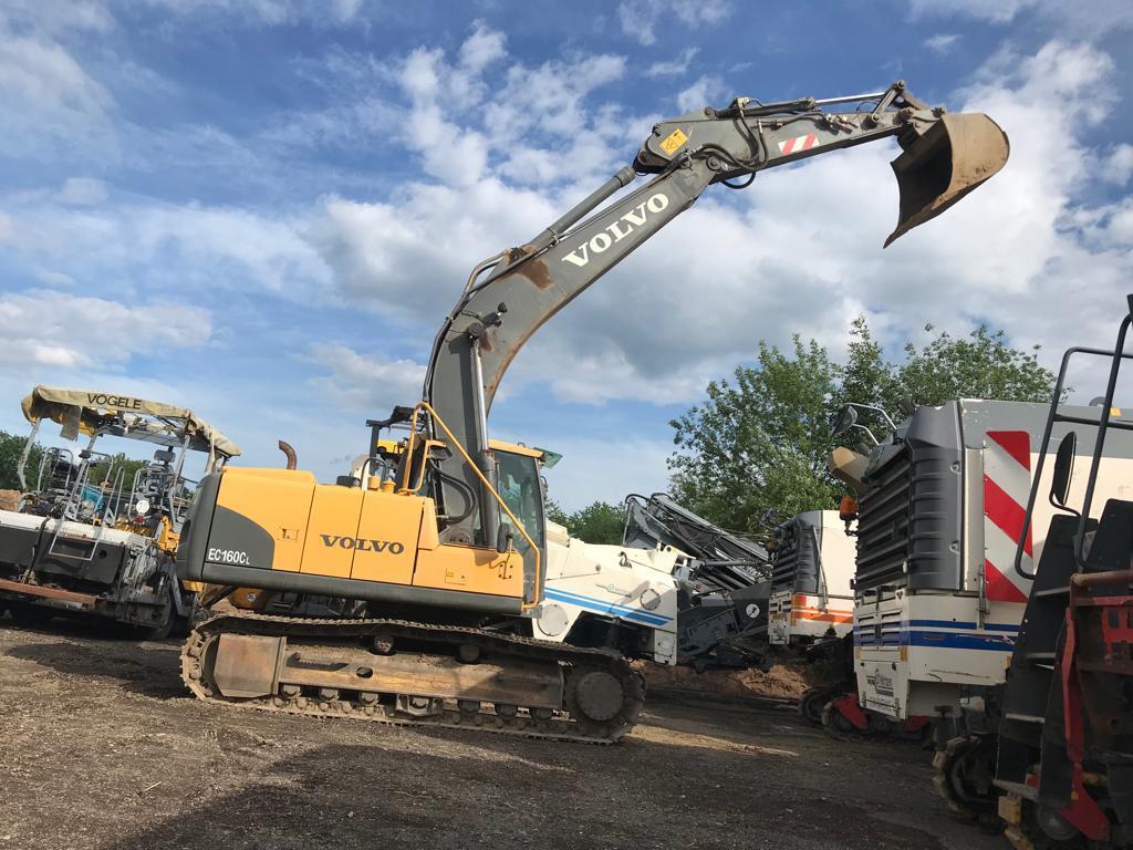 Volvo EC 160 CL well - מחפר סורק: תמונה 1 Volvo EC 160 CL well - מחפר סורק: תמונה 1