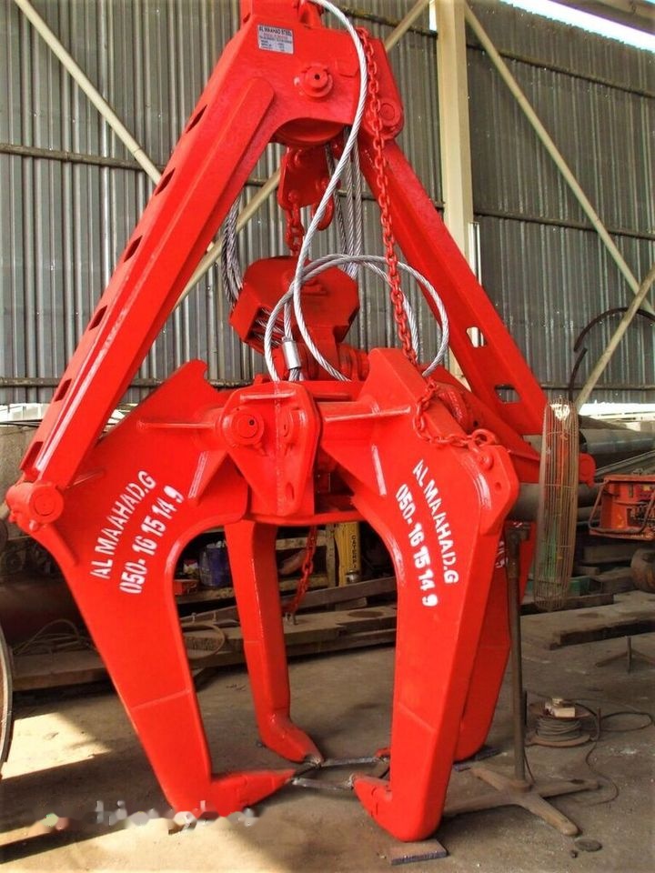AME Crane Mechanical Rock Grab - מכונת אחיזה עבור עגורן: תמונה 1 AME Crane Mechanical Rock Grab - מכונת אחיזה עבור עגורן: תמונה 1