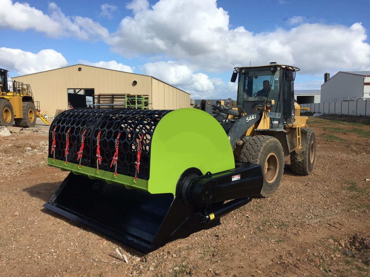 AME Flip Screen Bucket - דלי מיון עבור מעמיס: תמונה 4 AME Flip Screen Bucket - דלי מיון עבור מעמיס: תמונה 4