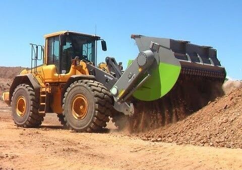AME Flip Screen Bucket - דלי מיון עבור מעמיס: תמונה 2 AME Flip Screen Bucket - דלי מיון עבור מעמיס: תמונה 2