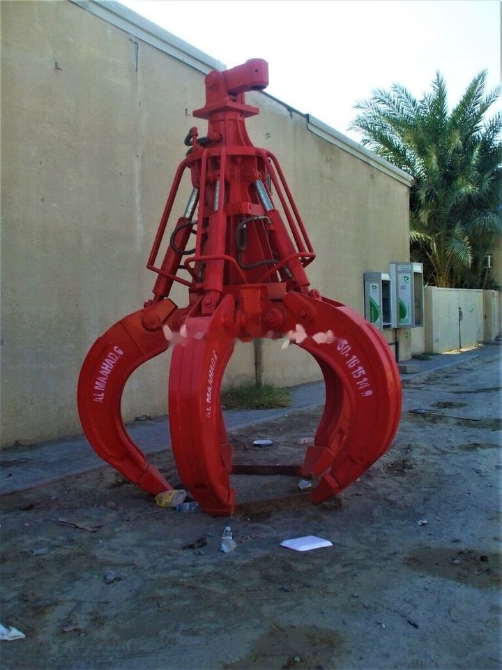 חָדָשׁ מכונת אחיזה עבור מחפר AME Hydraulic Rock Grab: תמונה 7