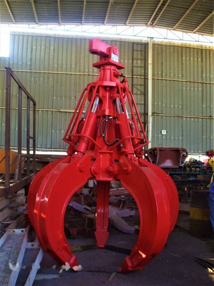 חָדָשׁ מכונת אחיזה עבור מחפר AME Hydraulic Rock Grab: תמונה 9
