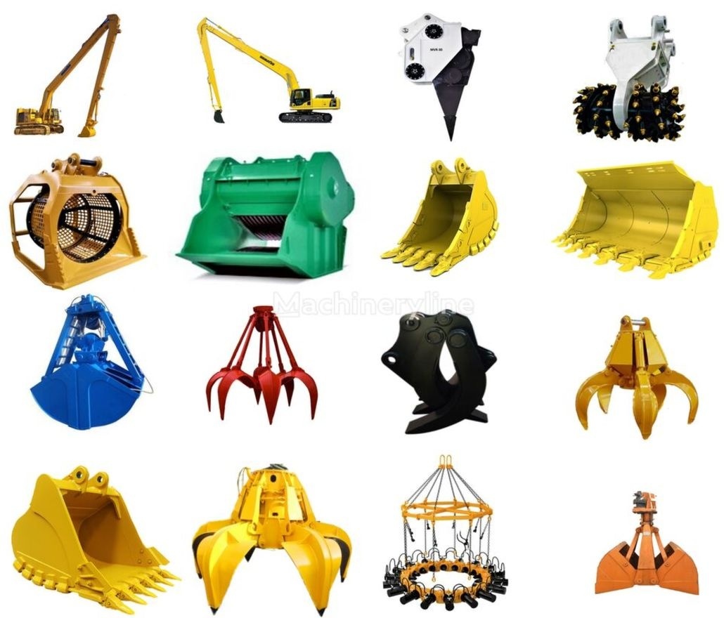 חָדָשׁ מכונת אחיזה עבור מחפר AME Mechanical Heavy Duty Rock Grab: תמונה 15