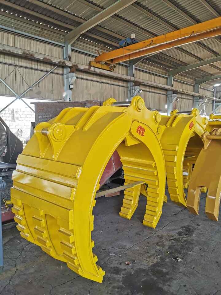 חָדָשׁ מכונת אחיזה עבור מחפר AME Mechanical Heavy Duty Rock Grab: תמונה 16
