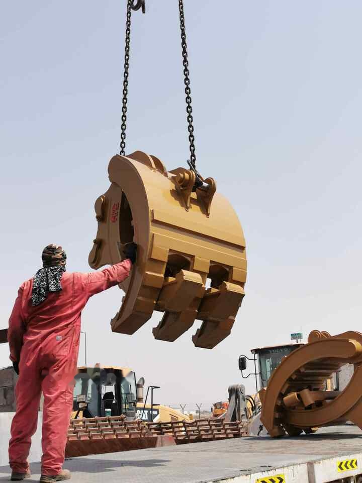 חָדָשׁ מכונת אחיזה עבור מחפר AME Mechanical Heavy Duty Rock Grab: תמונה 18