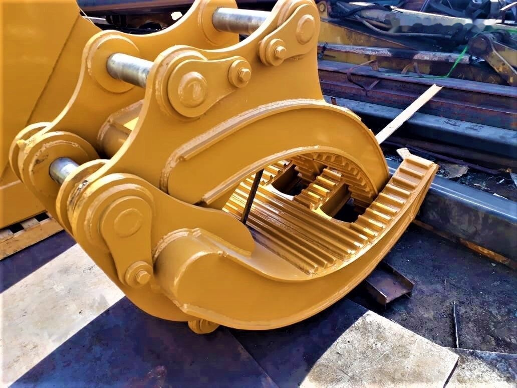 חָדָשׁ מכונת אחיזה עבור מחפר AME Mechanical Heavy Duty Rock Grab: תמונה 13