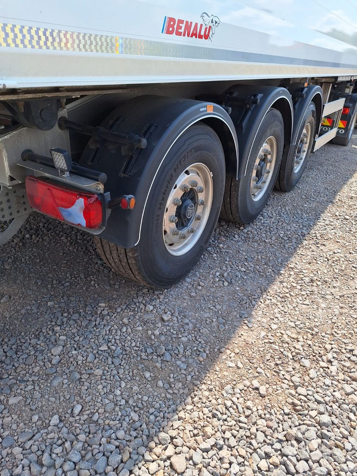 Benalu Bulkliner S 95 50m³ Kombiklappe - סמיטריילר עם מזהיר: תמונה 4 Benalu Bulkliner S 95 50m³ Kombiklappe - סמיטריילר עם מזהיר: תמונה 4
