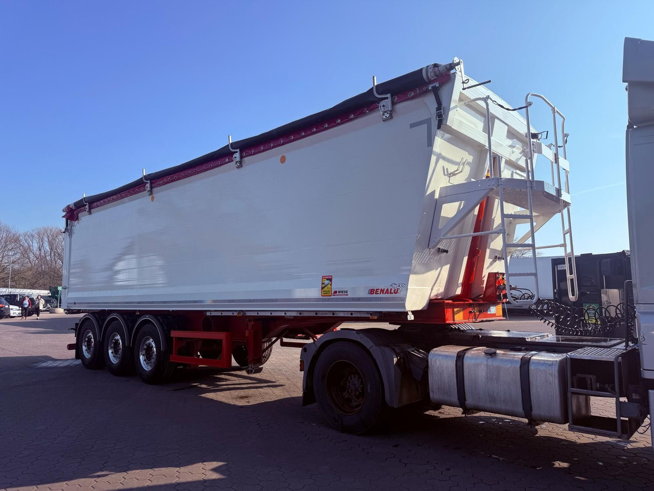 Benalu Bulkliner S 95 Kipper 50 m3 - סמיטריילר עם מזהיר: תמונה 5 Benalu Bulkliner S 95 Kipper 50 m3 - סמיטריילר עם מזהיר: תמונה 5