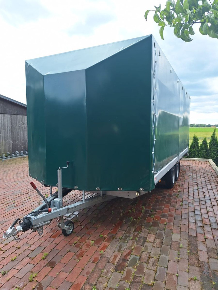 Böckmann Großraumanhänger Jagdanhänger Hasenwagen - קרון נגרר עם וילונות צד: תמונה 1 Böckmann Großraumanhänger Jagdanhänger Hasenwagen - קרון נגרר עם וילונות צד: תמונה 1