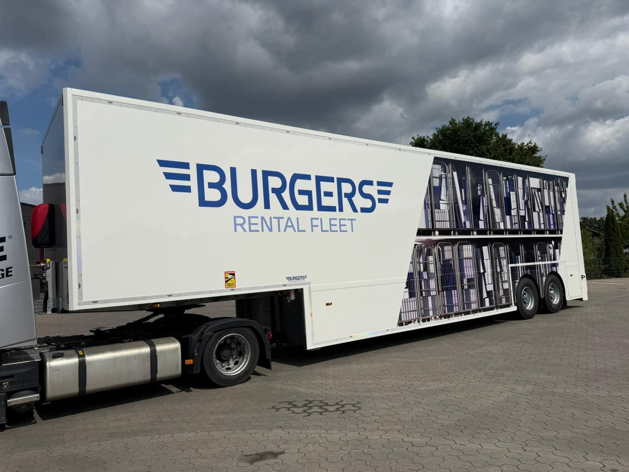 Burgers Doppelstock Trailer 60% mehr Ladefläche - סמיטריילר עם מטען נמוך: תמונה 5 Burgers Doppelstock Trailer 60% mehr Ladefläche - סמיטריילר עם מטען נמוך: תמונה 5