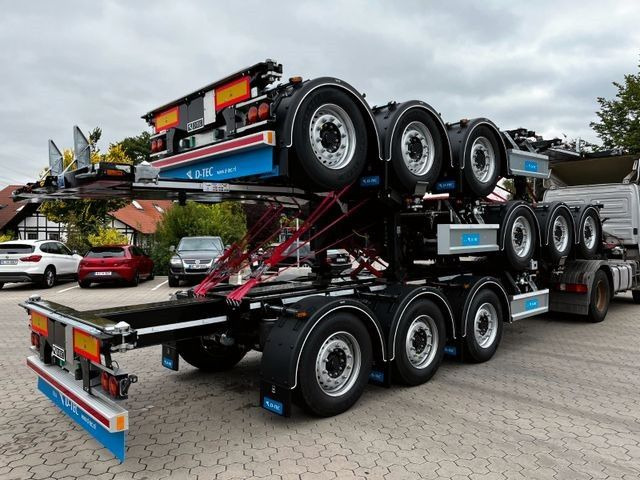 D-TEC Containerchassis FT-LS-S SOFORT VERFÜGBAR - סמיטריילר מוביל מכולות/ החלפת גוף: תמונה 5 D-TEC Containerchassis FT-LS-S SOFORT VERFÜGBAR - סמיטריילר מוביל מכולות/ החלפת גוף: תמונה 5