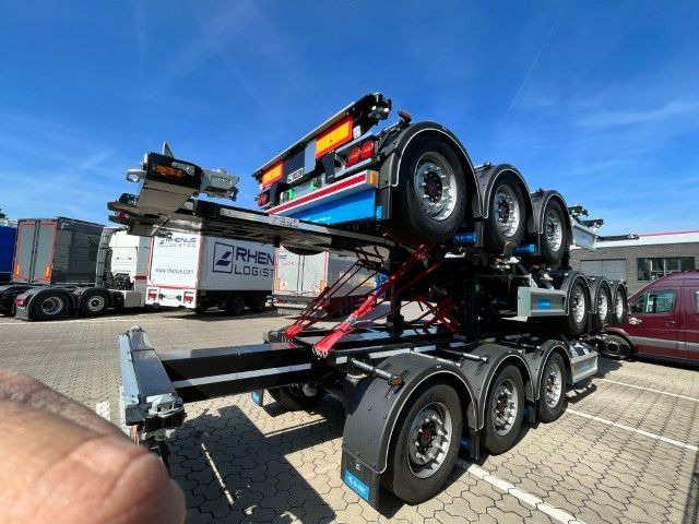 D-TEC Containerchassis Flexitrailer - סמיטריילר מוביל מכולות/ החלפת גוף: תמונה 2 D-TEC Containerchassis Flexitrailer - סמיטריילר מוביל מכולות/ החלפת גוף: תמונה 2