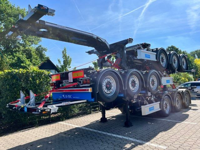 D-TEC Containerchassis Flexitrailer - סמיטריילר מוביל מכולות/ החלפת גוף: תמונה 2 D-TEC Containerchassis Flexitrailer - סמיטריילר מוביל מכולות/ החלפת גוף: תמונה 2