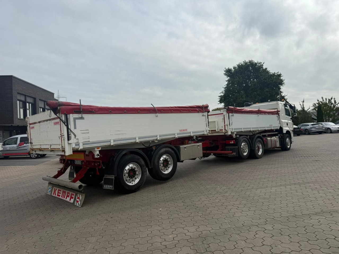 DAF CF 480 FAN 6x2 Dreiseitenkipper Inkl. Anhänger - מזהיר: תמונה 5 DAF CF 480 FAN 6x2 Dreiseitenkipper Inkl. Anhänger - מזהיר: תמונה 5