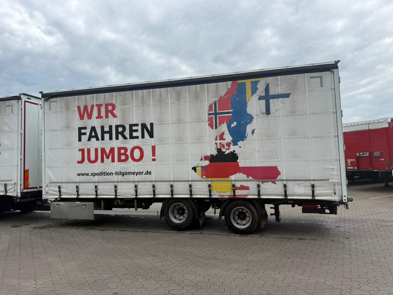 FBL Tandem Anhänger Volumen Inklusive LKW!! - קרון נגרר עם וילונות צד: תמונה 5 FBL Tandem Anhänger Volumen Inklusive LKW!! - קרון נגרר עם וילונות צד: תמונה 5