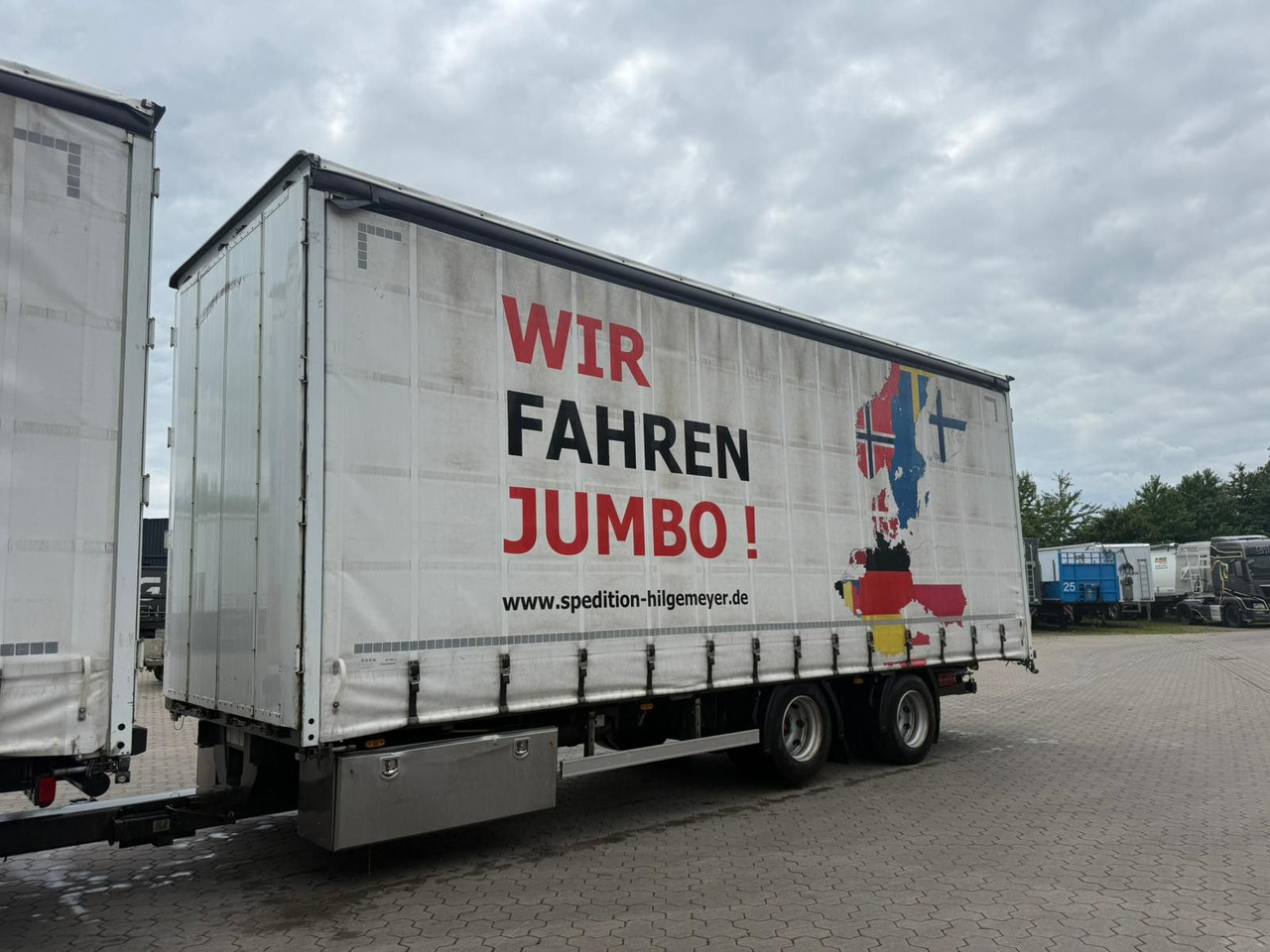FBL Tandem Anhänger Volumen Inklusive LKW!! - קרון נגרר עם וילונות צד: תמונה 4 FBL Tandem Anhänger Volumen Inklusive LKW!! - קרון נגרר עם וילונות צד: תמונה 4