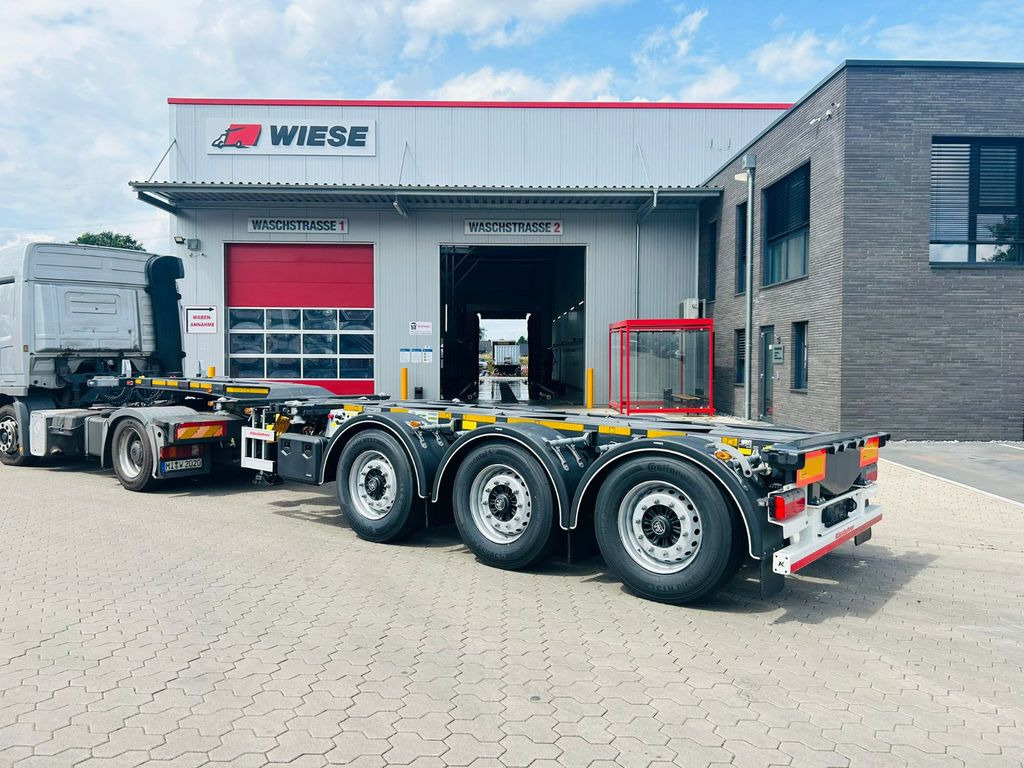 Kässbohrer K.SHG Multi Containerchassis ausziehbar - סמיטריילר מוביל מכולות/ החלפת גוף: תמונה 1 Kässbohrer K.SHG Multi Containerchassis ausziehbar - סמיטריילר מוביל מכולות/ החלפת גוף: תמונה 1