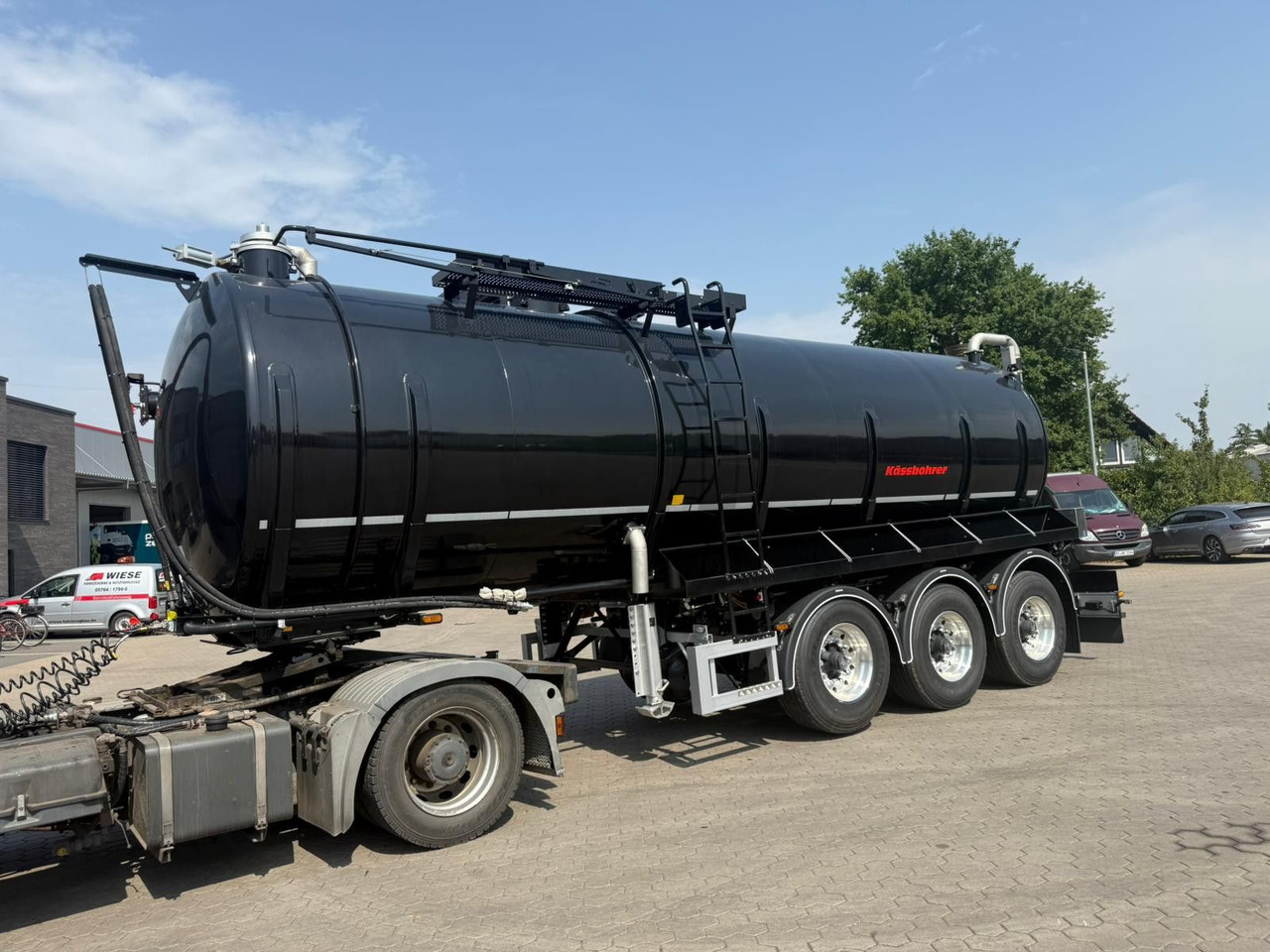 Kässbohrer K.STN L 30 Edelstahl Tanker Gülle Naturabfall - סמיטריילר מכל: תמונה 4 Kässbohrer K.STN L 30 Edelstahl Tanker Gülle Naturabfall - סמיטריילר מכל: תמונה 4