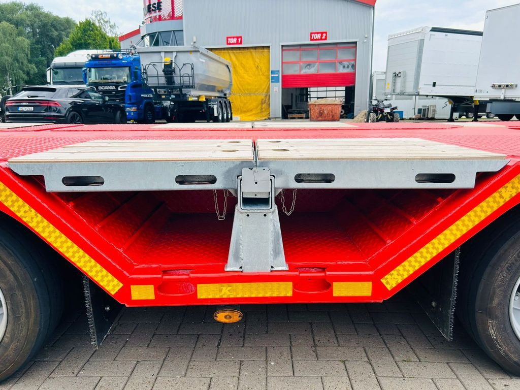 חָדָשׁ סמיטריילר עם מטען נמוך Kässbohrer KSLA RJ Mega Jumbo Tieflader mit Radmulden tele: תמונה 15