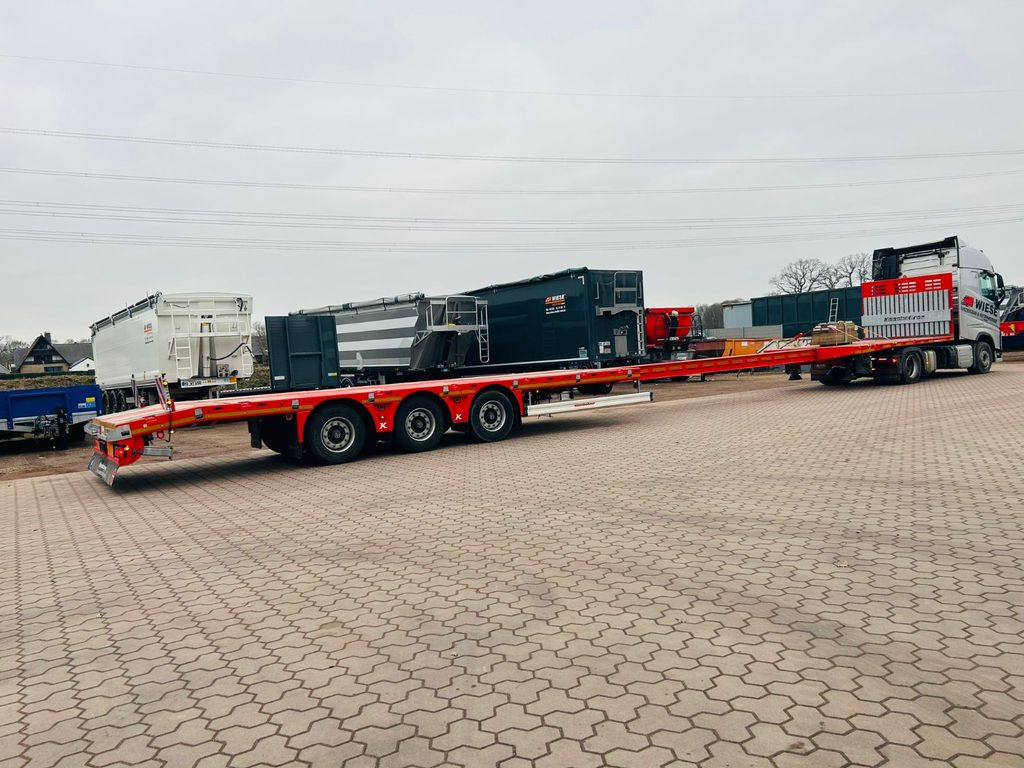 חָדָשׁ סמיטריילר צד נופל/ שטוח Kässbohrer SPA Mega Tele Plattform Auflieger: תמונה 6