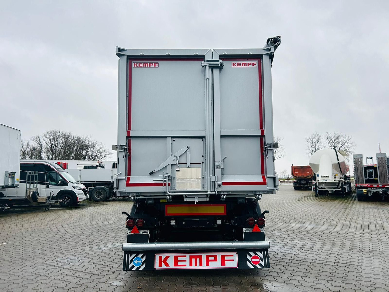 Kempf SKM 36/3 AK Alu Kipper 55 m³ Waschgerät - סמיטריילר עם מזהיר: תמונה 5 Kempf SKM 36/3 AK Alu Kipper 55 m³ Waschgerät - סמיטריילר עם מזהיר: תמונה 5