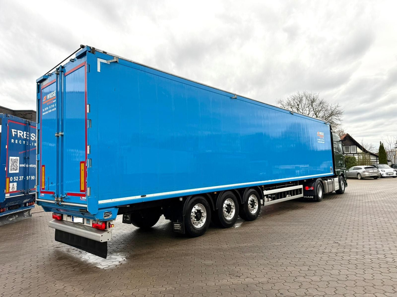 Knapen K100 Schubboden 92m³ 10mm Boden Powersheet TOP - סמיטריילר עם רצפת הליכה: תמונה 4 Knapen K100 Schubboden 92m³ 10mm Boden Powersheet TOP - סמיטריילר עם רצפת הליכה: תמונה 4