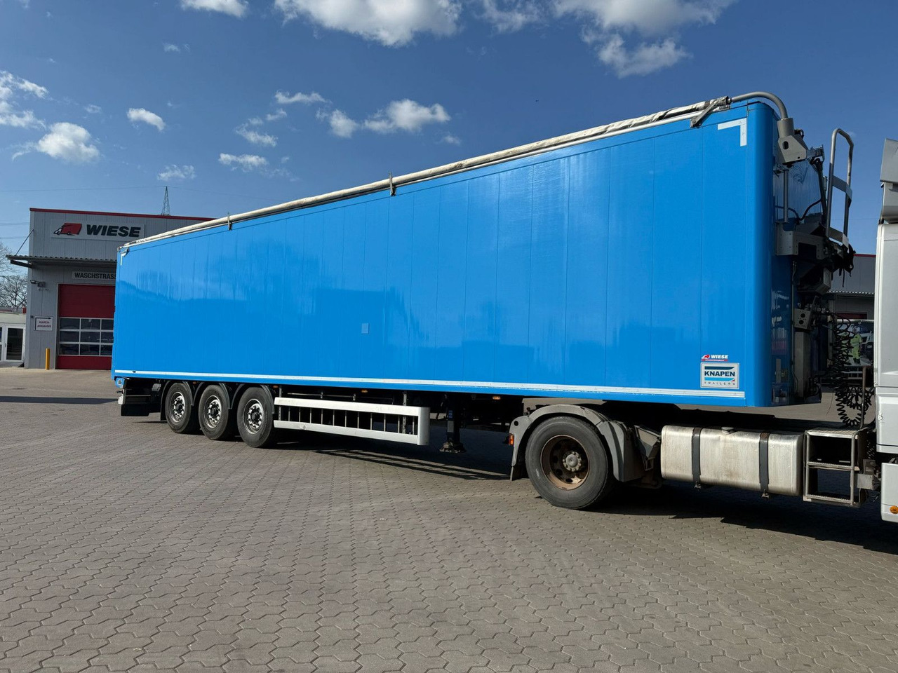 Knapen K100 Schubboden 92m³ Powersheet mit neuen TÜV - סמיטריילר עם רצפת הליכה: תמונה 1 Knapen K100 Schubboden 92m³ Powersheet mit neuen TÜV - סמיטריילר עם רצפת הליכה: תמונה 1