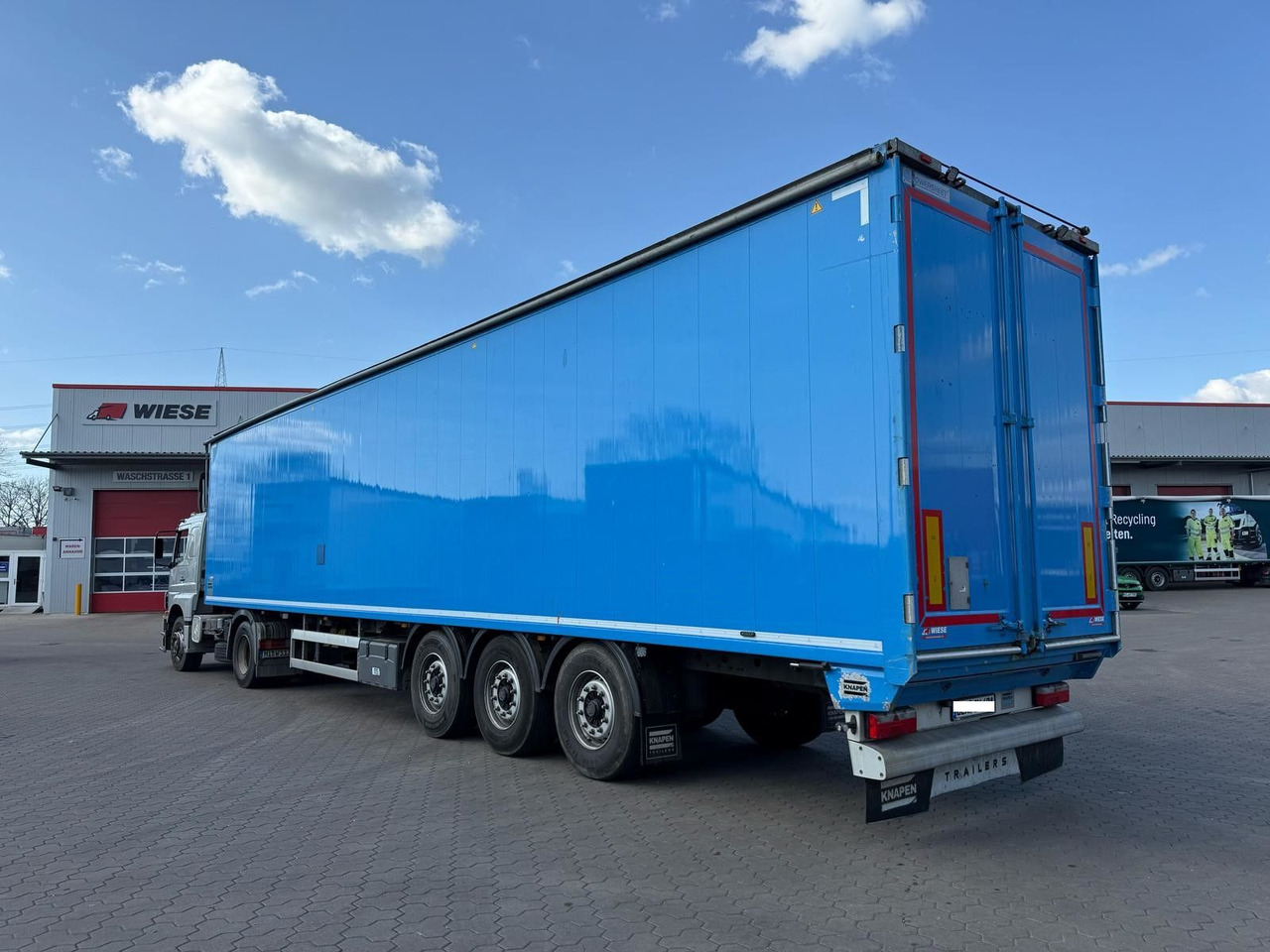 Knapen K100 Schubboden 92m³ Powersheet mit neuen TÜV - סמיטריילר עם רצפת הליכה: תמונה 3 Knapen K100 Schubboden 92m³ Powersheet mit neuen TÜV - סמיטריילר עם רצפת הליכה: תמונה 3