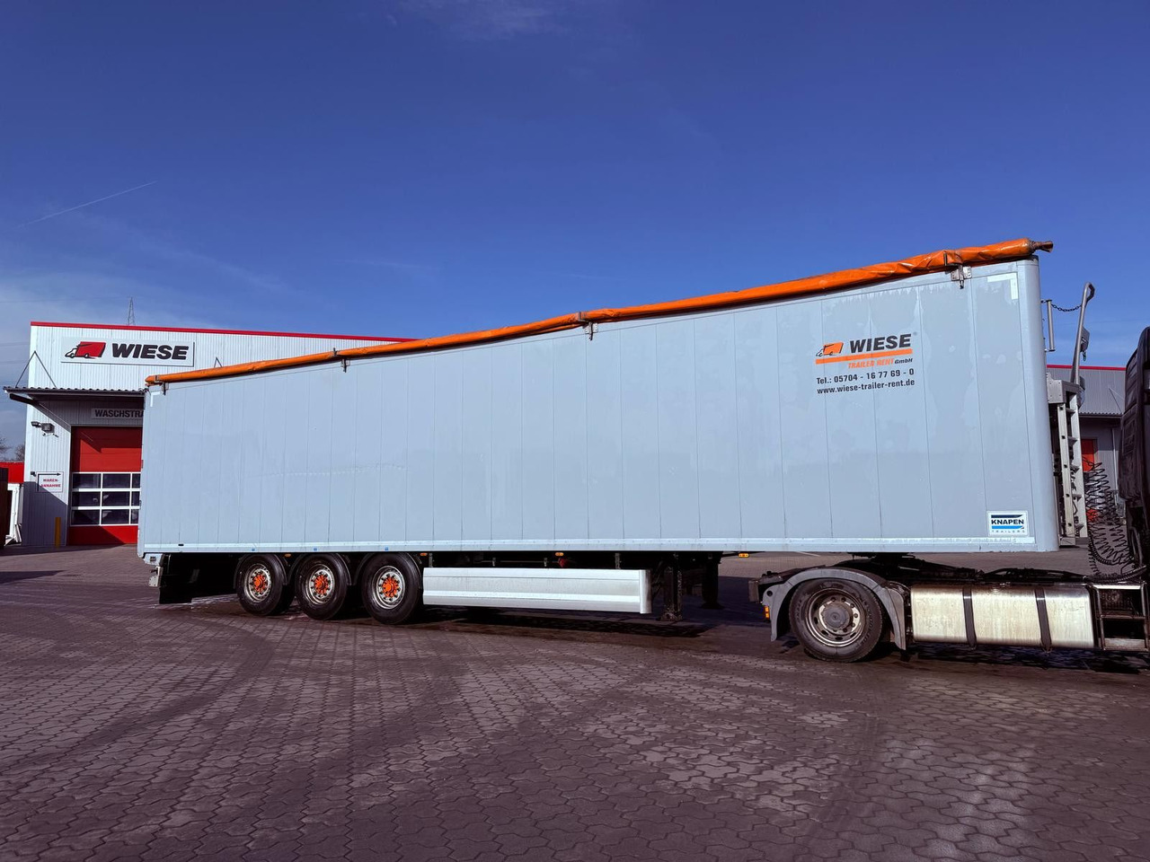 Knapen K200 Schubboden 92m³ 10mm Boden - סמיטריילר עם רצפת הליכה: תמונה 2 Knapen K200 Schubboden 92m³ 10mm Boden - סמיטריילר עם רצפת הליכה: תמונה 2