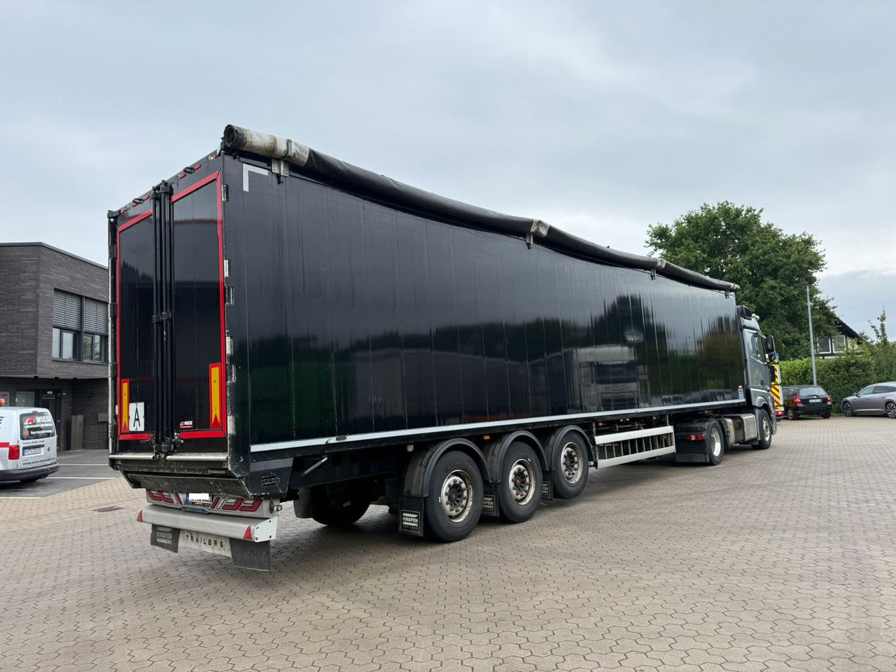 Knapen K502 Seitentüren Schubboden - סמיטריילר עם רצפת הליכה: תמונה 3 Knapen K502 Seitentüren Schubboden - סמיטריילר עם רצפת הליכה: תמונה 3