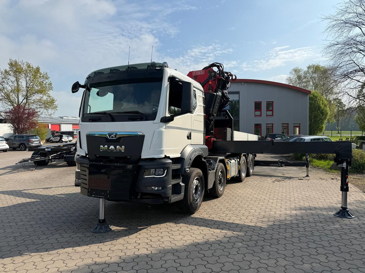 MAN 35.520 8x4 Fassi F800 RA2.28 OHNE ABSTÜTZÜBERWA. - יחידת טרקטור: תמונה 5 MAN 35.520 8x4 Fassi F800 RA2.28 OHNE ABSTÜTZÜBERWA. - יחידת טרקטור: תמונה 5
