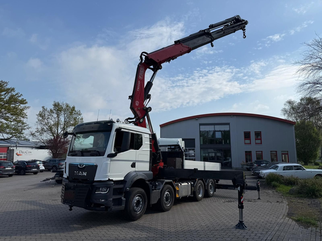 MAN 35.520 8x4 Fassi F800 RA2.28 OHNE ABSTÜTZÜBERWA. - יחידת טרקטור: תמונה 2 MAN 35.520 8x4 Fassi F800 RA2.28 OHNE ABSTÜTZÜBERWA. - יחידת טרקטור: תמונה 2