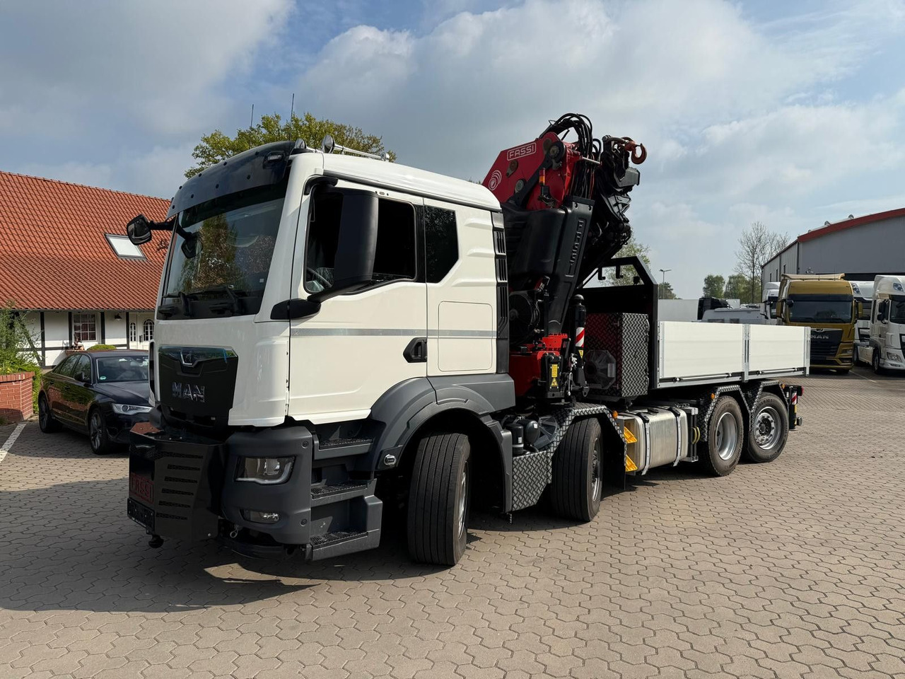 MAN 35.520 8x4 Fassi F800 RA2.28 OHNE ABSTÜTZÜBERWA. - יחידת טרקטור: תמונה 3 MAN 35.520 8x4 Fassi F800 RA2.28 OHNE ABSTÜTZÜBERWA. - יחידת טרקטור: תמונה 3