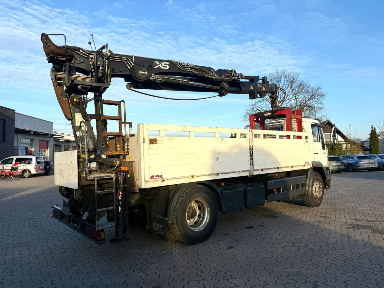 MAN LE 18.280 Pritsche mit HIAB 133 K PRO/HIPRO Kran - משאית צד נופל/ שטוחה, משאית מנוף: תמונה 3 MAN LE 18.280 Pritsche mit HIAB 133 K PRO/HIPRO Kran - משאית צד נופל/ שטוחה, משאית מנוף: תמונה 3