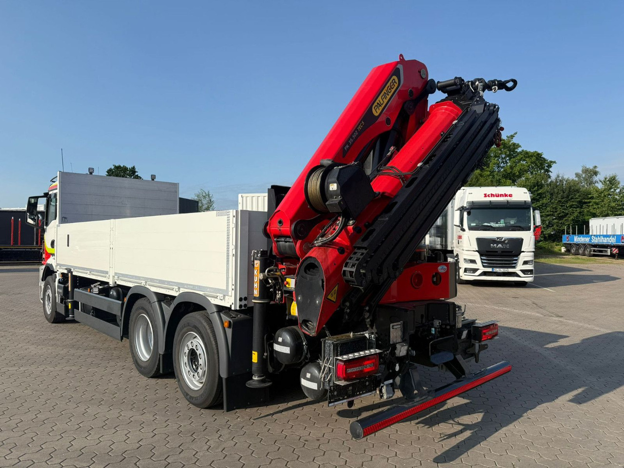 MAN TGS 26.430 Kran Palfinger PK 35.502 H, 5600 km - משאית צד נופל/ שטוחה, משאית מנוף: תמונה 5 MAN TGS 26.430 Kran Palfinger PK 35.502 H, 5600 km - משאית צד נופל/ שטוחה, משאית מנוף: תמונה 5
