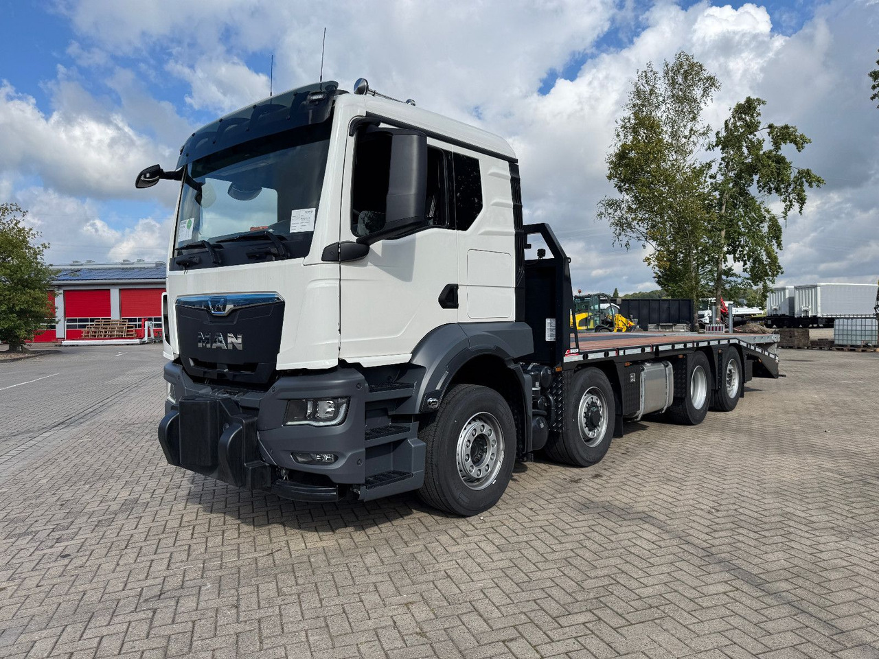 MAN TGS 35.520 Hydro Baumaschinentransporter - משאית גרירה: תמונה 1 MAN TGS 35.520 Hydro Baumaschinentransporter - משאית גרירה: תמונה 1