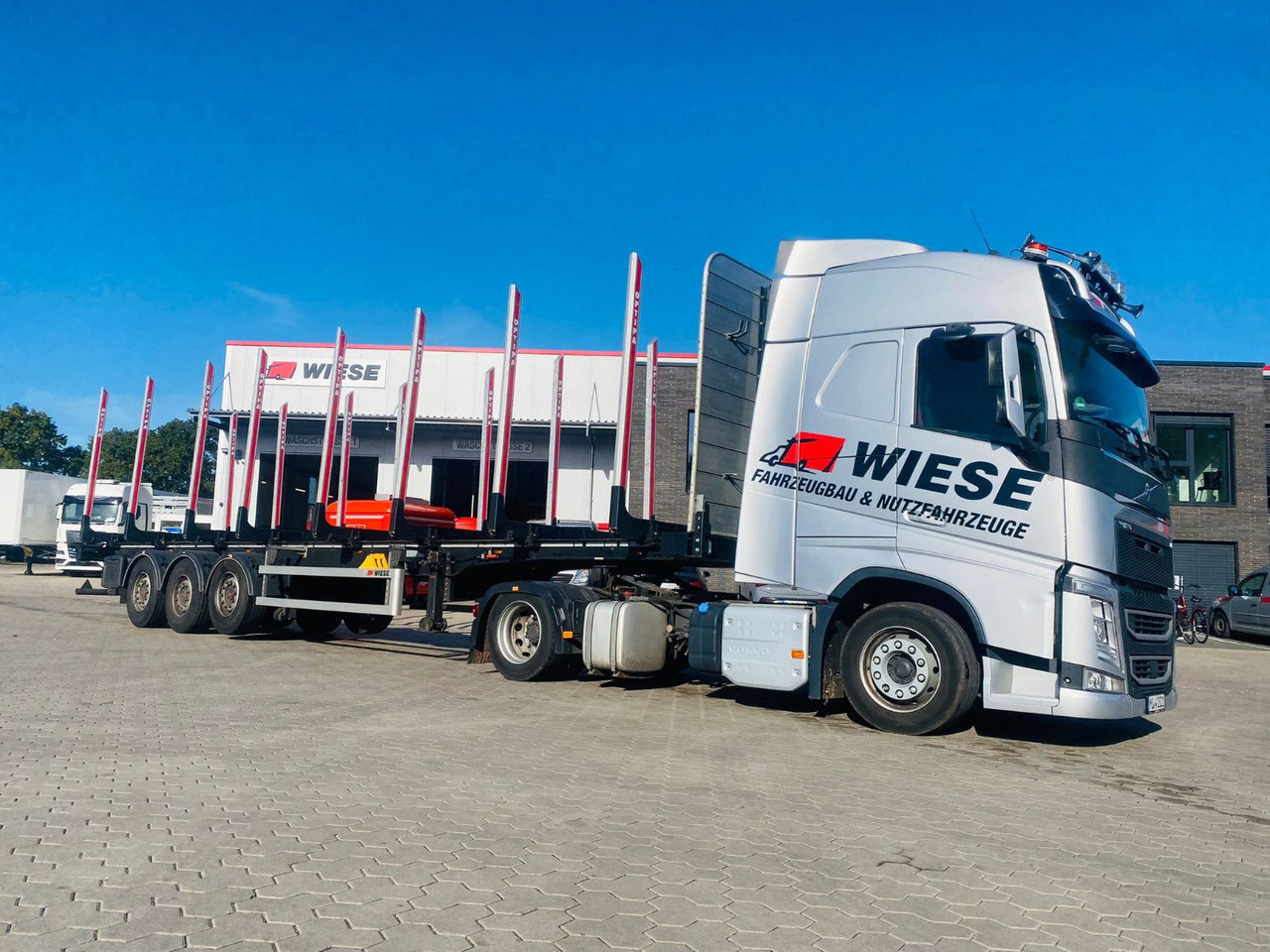 PAVIC Holzauflieger mit Schemel und Rungen - סמיטריילר עץ: תמונה 2 PAVIC Holzauflieger mit Schemel und Rungen - סמיטריילר עץ: תמונה 2