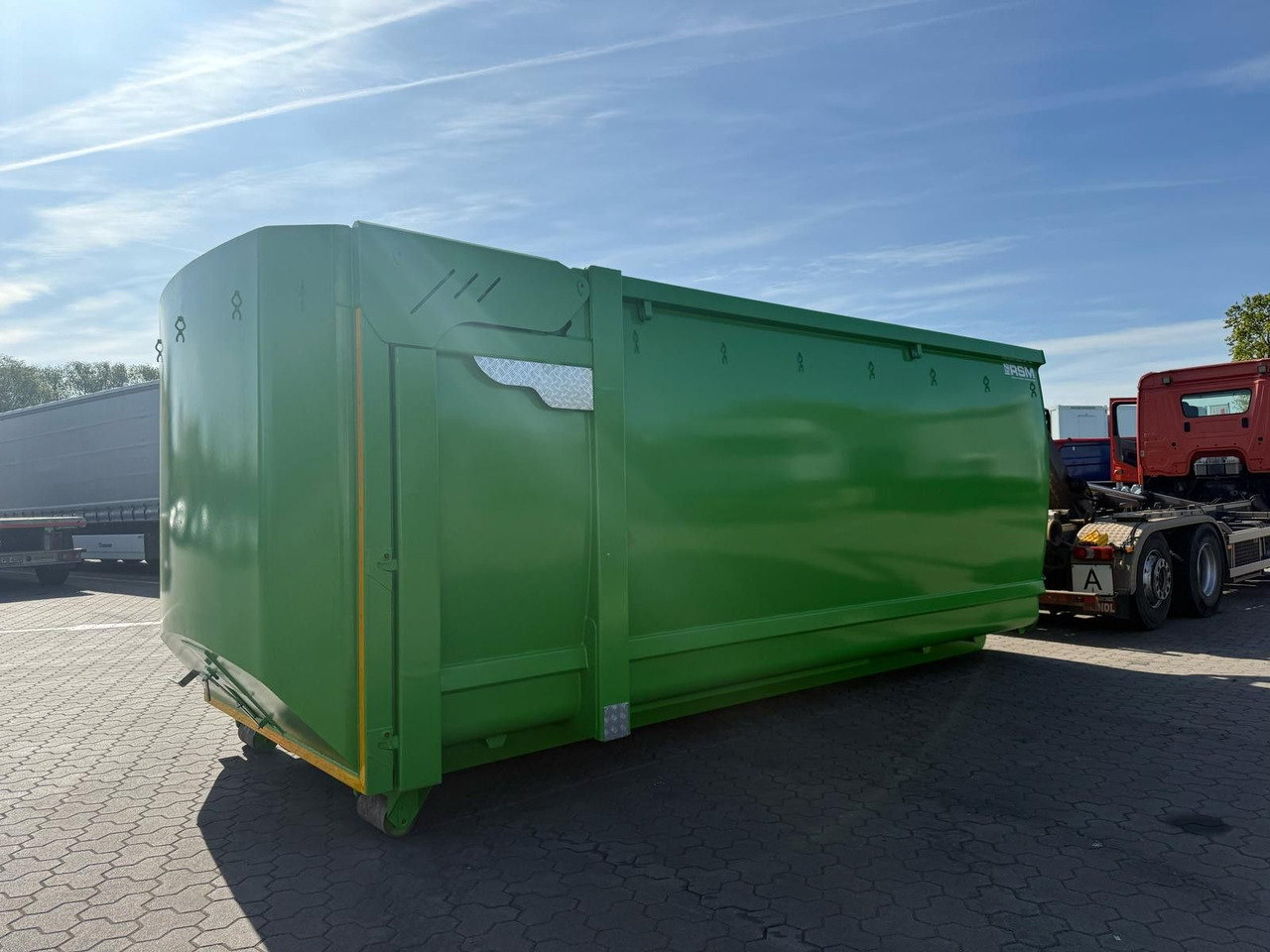 RSM Abrollcontainer 38m³ mit hydr. Heckklappe - סמיטריילר מוביל מכולות/ החלפת גוף: תמונה 5 RSM Abrollcontainer 38m³ mit hydr. Heckklappe - סמיטריילר מוביל מכולות/ החלפת גוף: תמונה 5