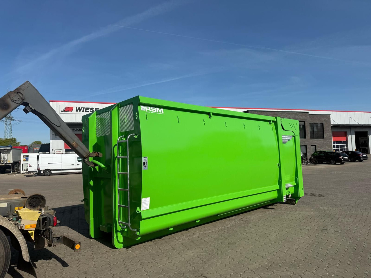 RSM Abrollcontainer 38m³ mit hydr. Heckklappe - קרון נגרר מוביל מכולות/ החלפת גוף: תמונה 2 RSM Abrollcontainer 38m³ mit hydr. Heckklappe - קרון נגרר מוביל מכולות/ החלפת גוף: תמונה 2
