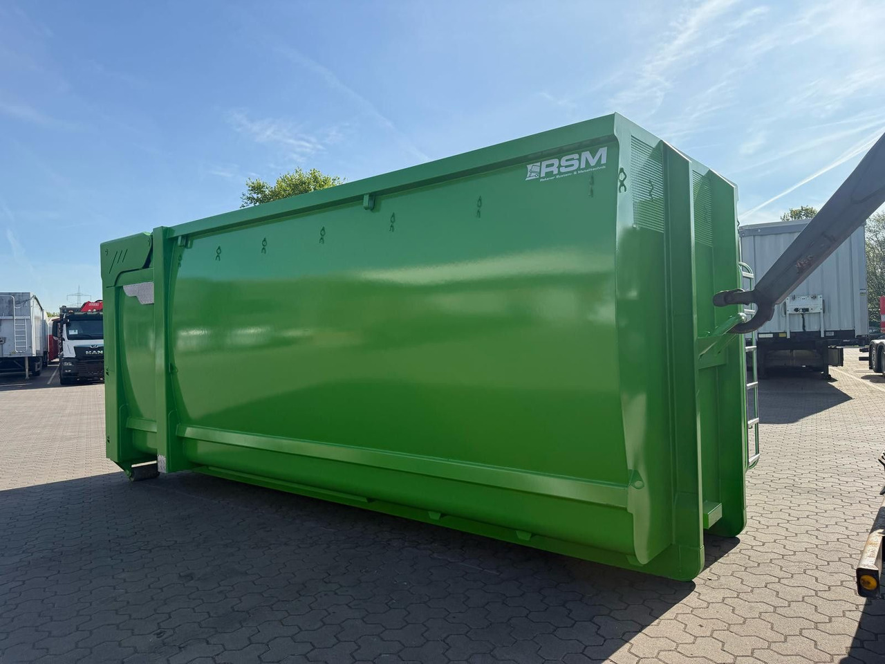 RSM Abrollcontainer 38m³ mit hydr. Heckklappe - סמיטריילר מוביל מכולות/ החלפת גוף: תמונה 4 RSM Abrollcontainer 38m³ mit hydr. Heckklappe - סמיטריילר מוביל מכולות/ החלפת גוף: תמונה 4