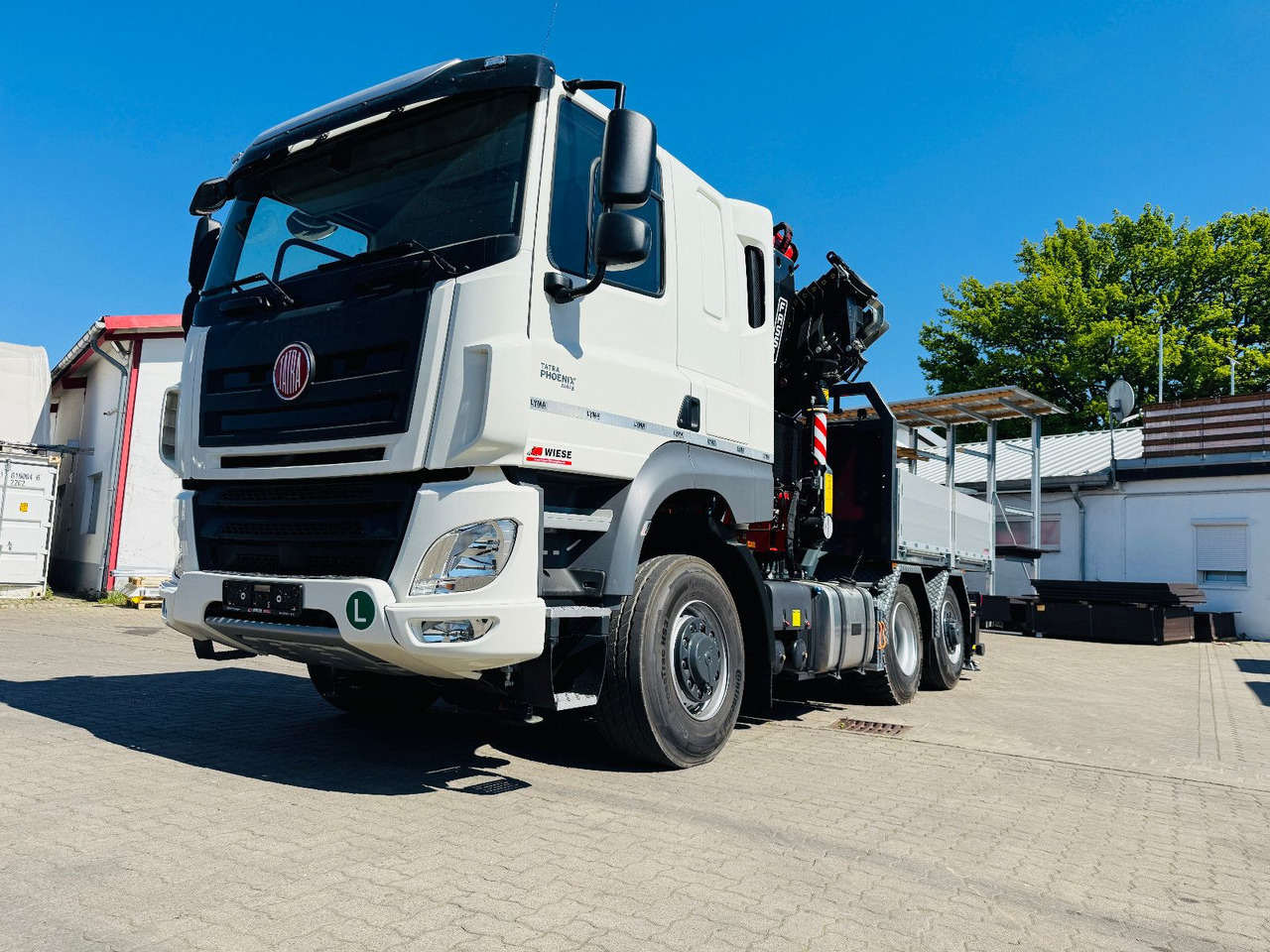 Tatra 6x6x6 Phoenix Fassi F545RA.2.27 L214 V20 - משאית צד נופל/ שטוחה, משאית מנוף: תמונה 1 Tatra 6x6x6 Phoenix Fassi F545RA.2.27 L214 V20 - משאית צד נופל/ שטוחה, משאית מנוף: תמונה 1