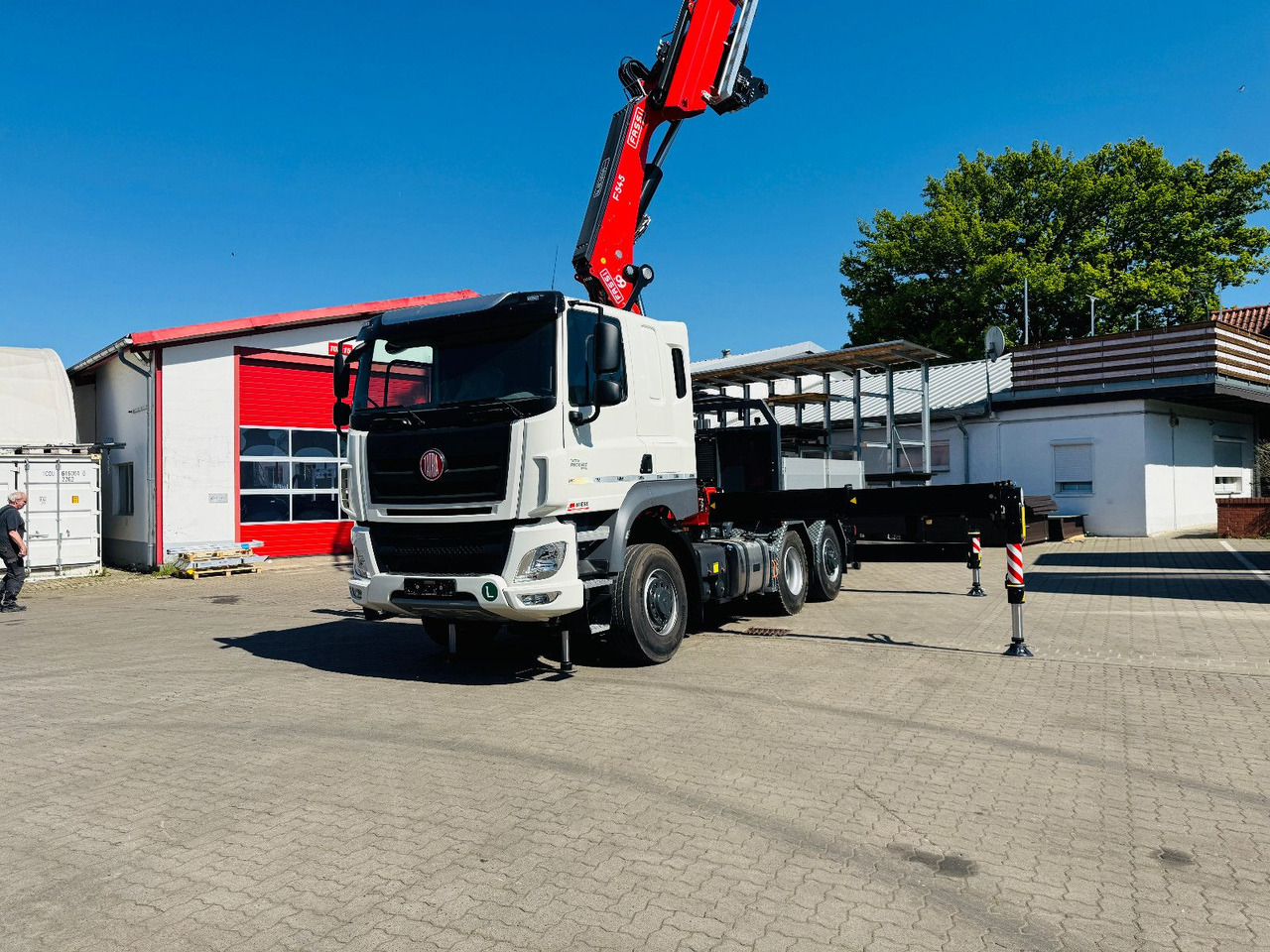 Tatra 6x6x6 Phoenix Fassi F545RA.2.27 L214 V20 - משאית צד נופל/ שטוחה, משאית מנוף: תמונה 5 Tatra 6x6x6 Phoenix Fassi F545RA.2.27 L214 V20 - משאית צד נופל/ שטוחה, משאית מנוף: תמונה 5