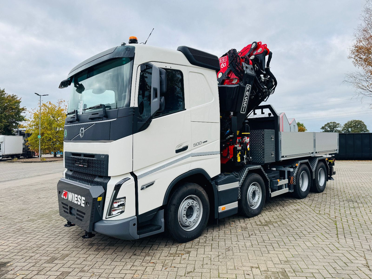Volvo FH 500 8x4 Kran F820 RA2.27 Jib & Winde Sofort - יחידת טרקטור: תמונה 5 Volvo FH 500 8x4 Kran F820 RA2.27 Jib & Winde Sofort - יחידת טרקטור: תמונה 5