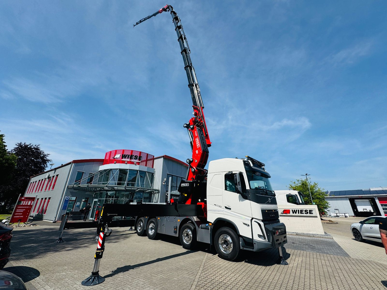 Volvo FH 540 mit Fassi F2150RAL Fly Jib + Winde - משאית מנוף: תמונה 1 Volvo FH 540 mit Fassi F2150RAL Fly Jib + Winde - משאית מנוף: תמונה 1