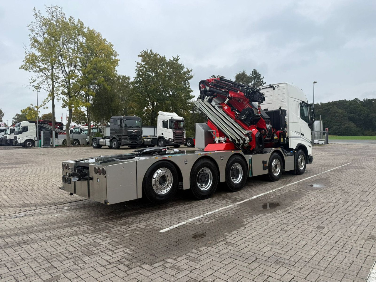 Volvo FH540 10x4 mit F1150 Ladekran, Sattelzugmaschine - משאית מנוף: תמונה 3 Volvo FH540 10x4 mit F1150 Ladekran, Sattelzugmaschine - משאית מנוף: תמונה 3