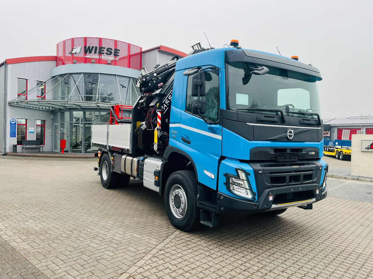 Volvo FMX 500 inkl. F345RB.2.24 & L324 +V20 & Korb - משאית צד נופל/ שטוחה, משאית מנוף: תמונה 4 Volvo FMX 500 inkl. F345RB.2.24 & L324 +V20 & Korb - משאית צד נופל/ שטוחה, משאית מנוף: תמונה 4