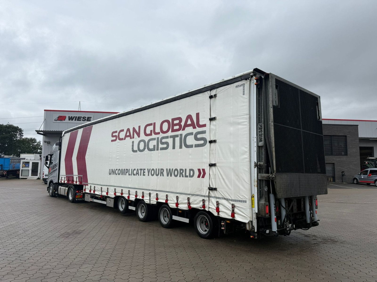 Wiese 4-Achs Mega Gabelstaplertransporter Rampe - סמיטריילר עם מטען נמוך: תמונה 1 Wiese 4-Achs Mega Gabelstaplertransporter Rampe - סמיטריילר עם מטען נמוך: תמונה 1