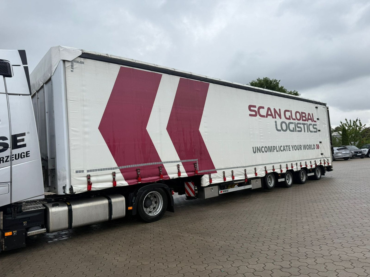 Wiese 4-Achs Mega Gabelstaplertransporter Rampe - סמיטריילר עם מטען נמוך: תמונה 3 Wiese 4-Achs Mega Gabelstaplertransporter Rampe - סמיטריילר עם מטען נמוך: תמונה 3