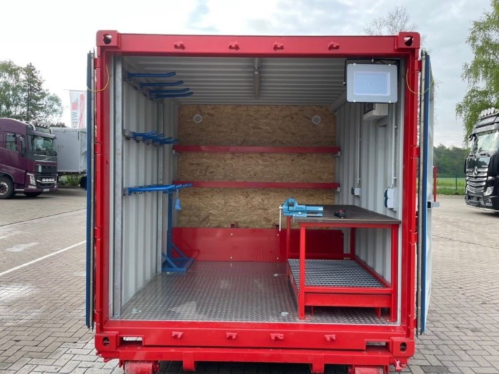 Wiese Abrollcontainer für Baustelle/Werkstatt/.. - קרון נגרר מוביל מכולות/ החלפת גוף: תמונה 4 Wiese Abrollcontainer für Baustelle/Werkstatt/.. - קרון נגרר מוביל מכולות/ החלפת גוף: תמונה 4