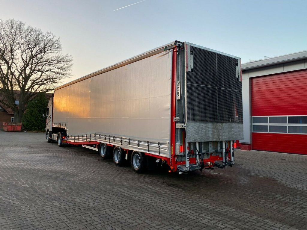 Wiese Gabelstaplertransporter mit Rampe - סמיטריילר עם מטען נמוך: תמונה 4 Wiese Gabelstaplertransporter mit Rampe - סמיטריילר עם מטען נמוך: תמונה 4